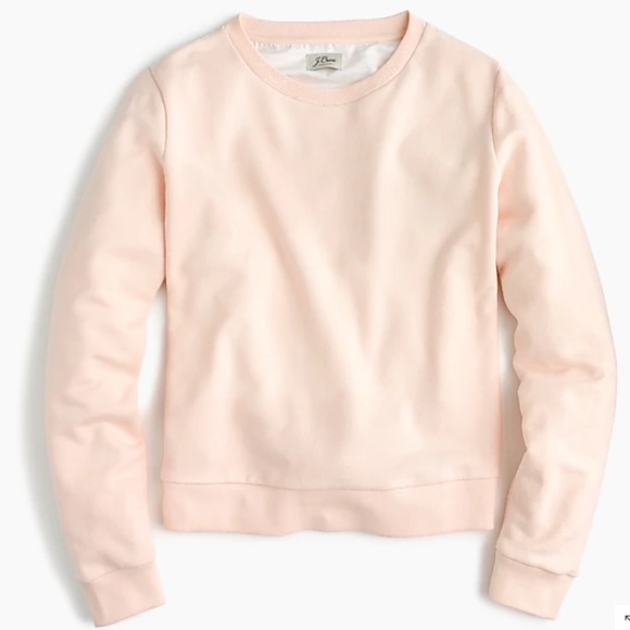 J crew pink sweatshirt Clearance